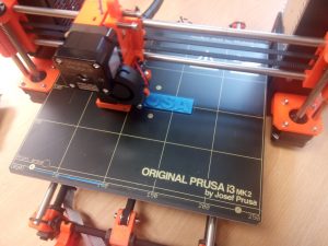 Printing out the Prusa logo.